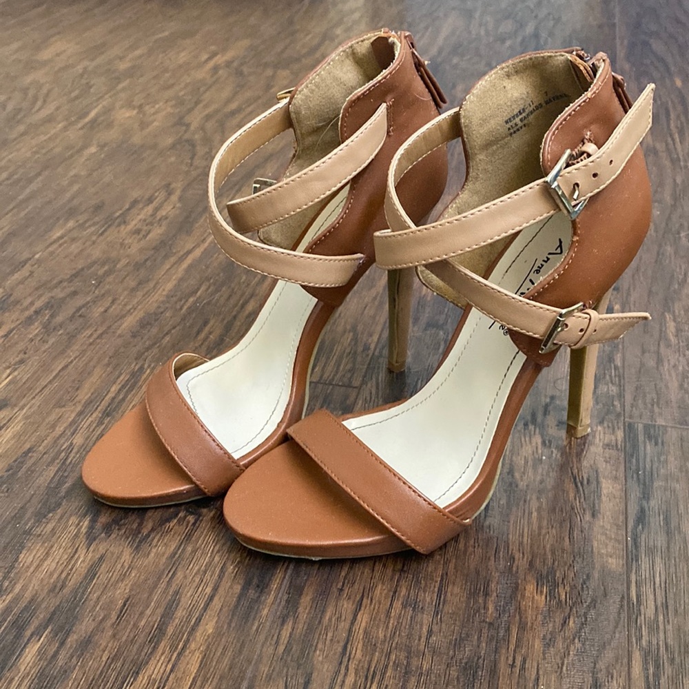 Brown heels